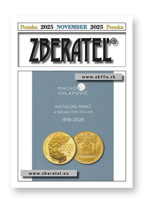 Ponukove listy ZBERATEĽ 11-2025-titulka